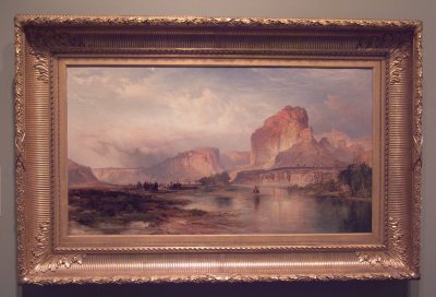 Thomas Moran  Cliffs of Green River 1874