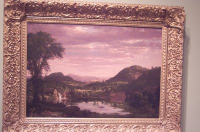 Frederic Edwin Church  New England Landscape  c.a.1849