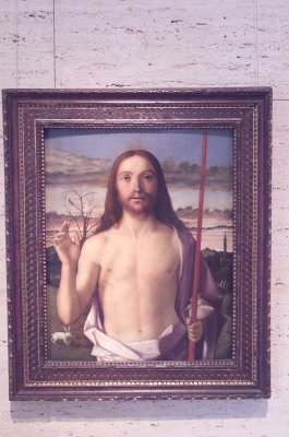 Giovanni Bellini, Christ Blessing c. 1500