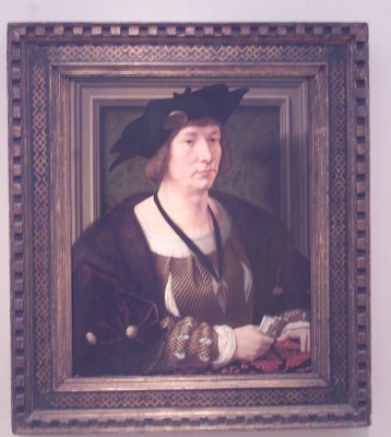 Jan Gossaert, called Mabuse,Portrait of Hendrik III, Count of Nassau-Breda c. 1516-17
