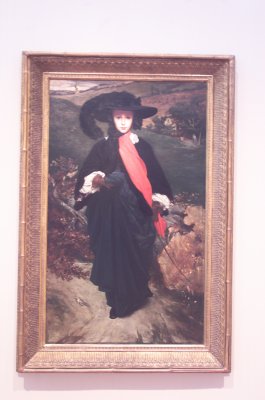 Frederic Leighton, Portrait of Miss May Sartoris  1860