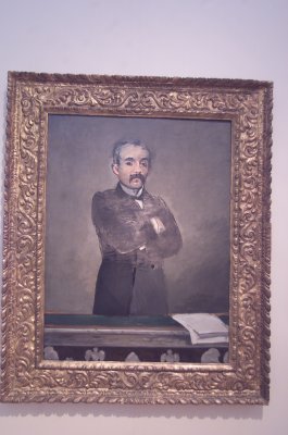 Edouard Manet Portrait of Georges Clemenceau 1879-1880