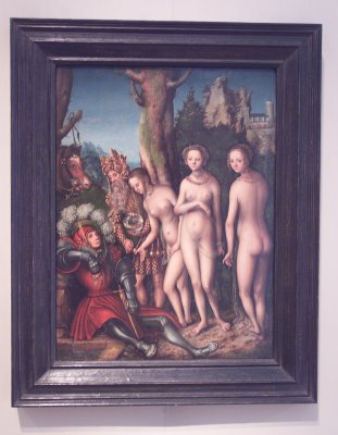 Lucas Cranach the Elder,The Judgment of Paris c. 1512-14