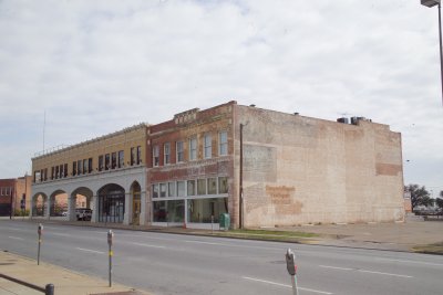 Buildings on the 2100 Block of Commerce Street in the Central Business District