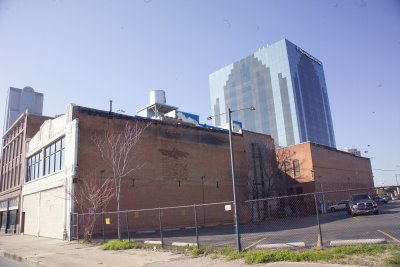 Buildings on the 2200 Block of Commerce Street in the Central Business District
