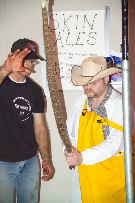 It's not as easy as it looks, most guys at the skinning table have done it for over 10 years