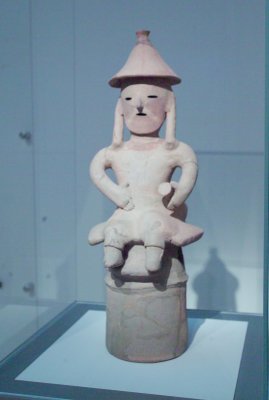 Haniwa Seated Man (Japanese -500 AD)