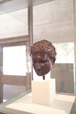 Head of an Anthlete (Apoxyomenos), 2nd-1st Century B.C.,Hellenistic or Roman