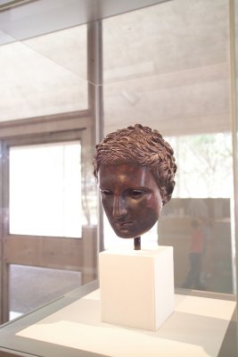Head of an Anthlete (Apoxyomenos), 2nd-1st Century B.C.,Hellenistic or Roman