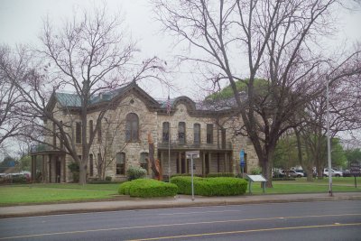 1880's era Gillespie County Courthouse being reused as a library