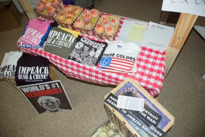 M-Peaches and Impeach Bush- Cheney Shirts for Sale