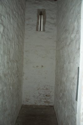 Prison Cell in Fort Prison Quarters-about 4 ft wide by 6 ft deep