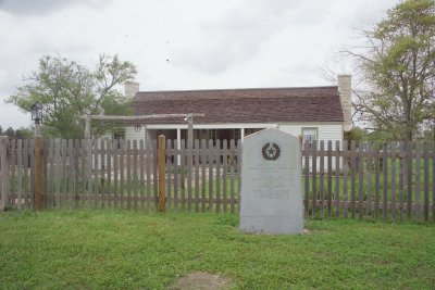 Home Built by one of the Men who Faught for Texas Independence from Mexico known as the 300