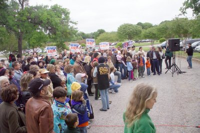 Outside the Bathhouse Cultural Center on White Rock Lake in Dallas