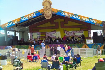 Congo Square on Friday April 27, 2007 at the New Orleans Jazz and Heritage Festival