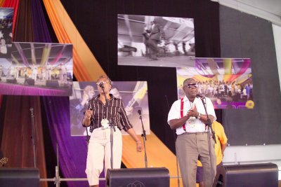 Gospel Tent at the 2007 New Orleans Jazz and Heritage Festival Friday April 27