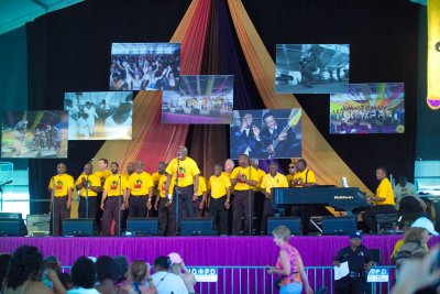 Gospel Tent at the 2007 New Orleans Jazz and Heritage Festival Saturday April 28