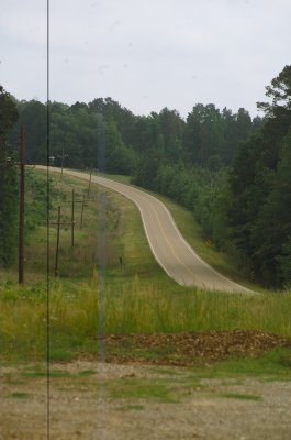 View Towards the Direction that Bonnie and Clyde Came From