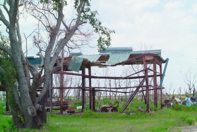 Even Steel Beams were Twisted by the Force of the Storm