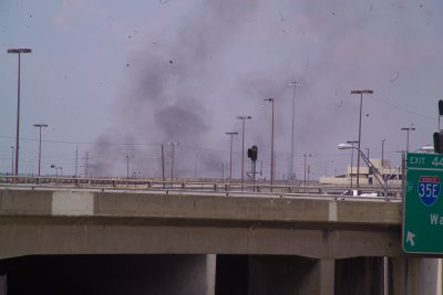 Fire East of Location about 3/4 mile-this was on the Houston St Viaduct