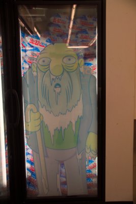 Old Man in Freezer