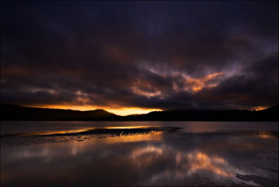 Hoopers Inlet at Sunset