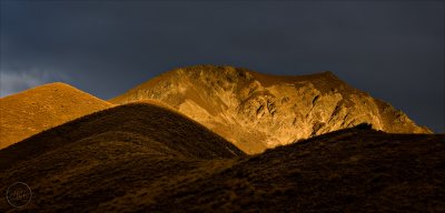 Last Light in the Lindis Pass