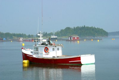 324  LOBSTER BOAT