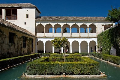Alhambra: Generalife: The Cypress Courtyard