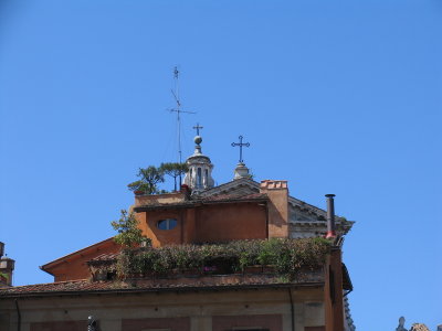 Private roof garden