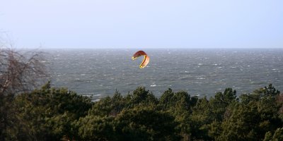 Kite surfing