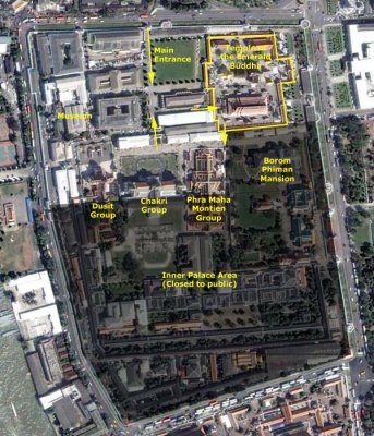 Grand Palace Map