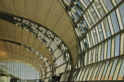 Architecture at Bangkok Airport