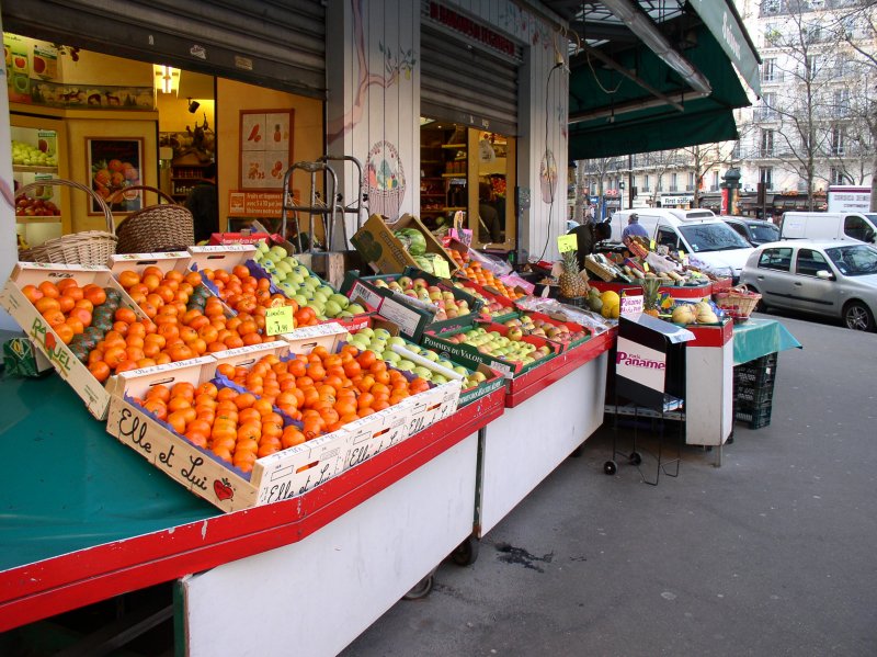 The fruits look good.