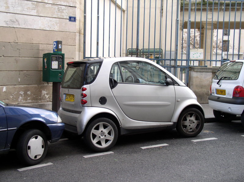 Tight parking space!