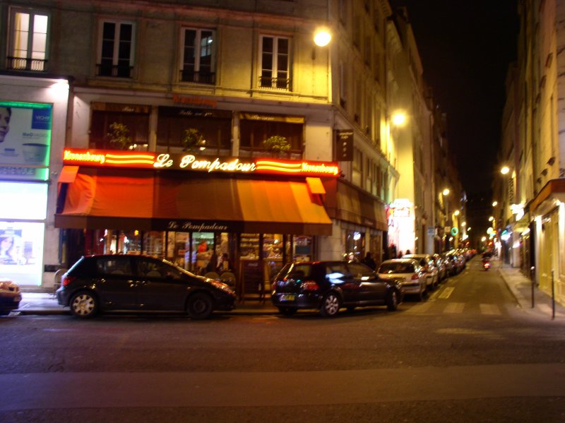 Streets by the Louvre