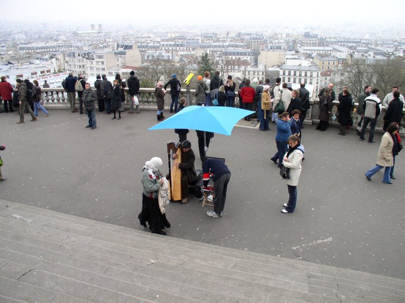 Street performers.