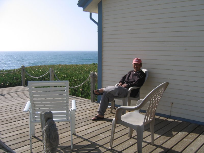 Just enjoying the scenery.
