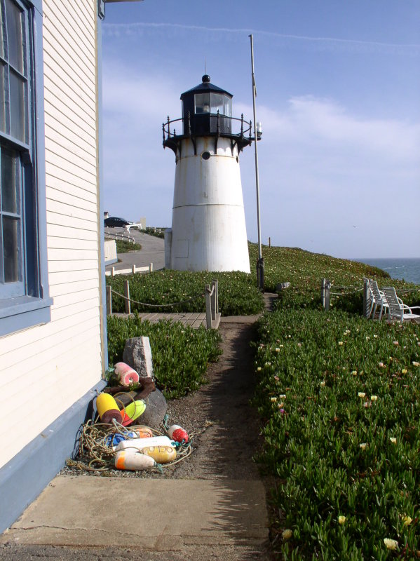 The lighthouse.