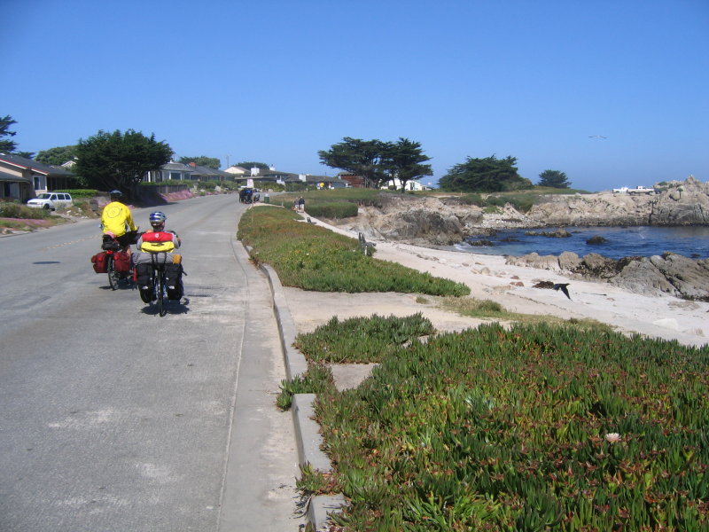17 mile drive in Pebble Beach.
