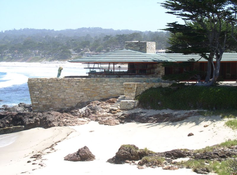 A Frank Lloyd Wright Home.