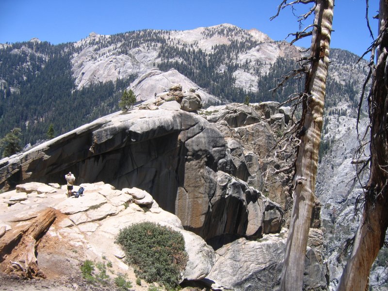 Look closely and youll see me on the rock.
