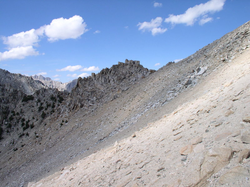 Nearing Kearsarge Pass