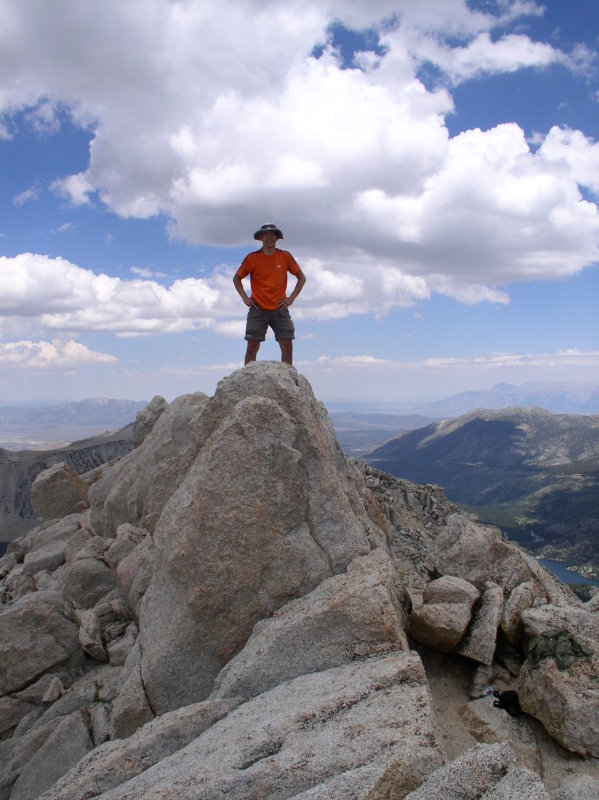 On Mt Starr peak.