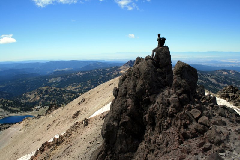 The hiker.