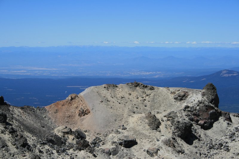 Ralph on the distant ridge.