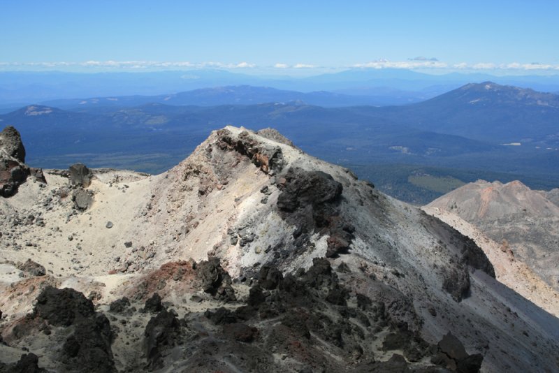 Mt Shasta beyond.