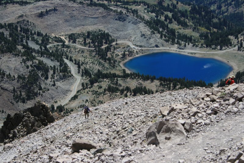 Lake Helen below.