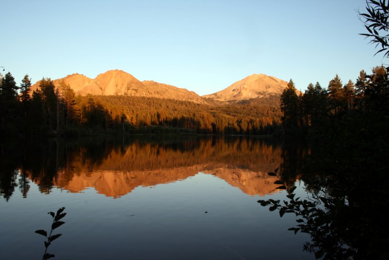Last light on Lassen.
