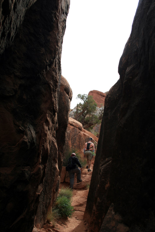 Hiking the Fiery Furnace
